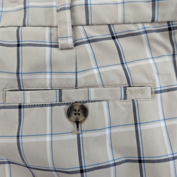 IZOD plaid print golf shorts for men size 34 - Picture 8 of 8